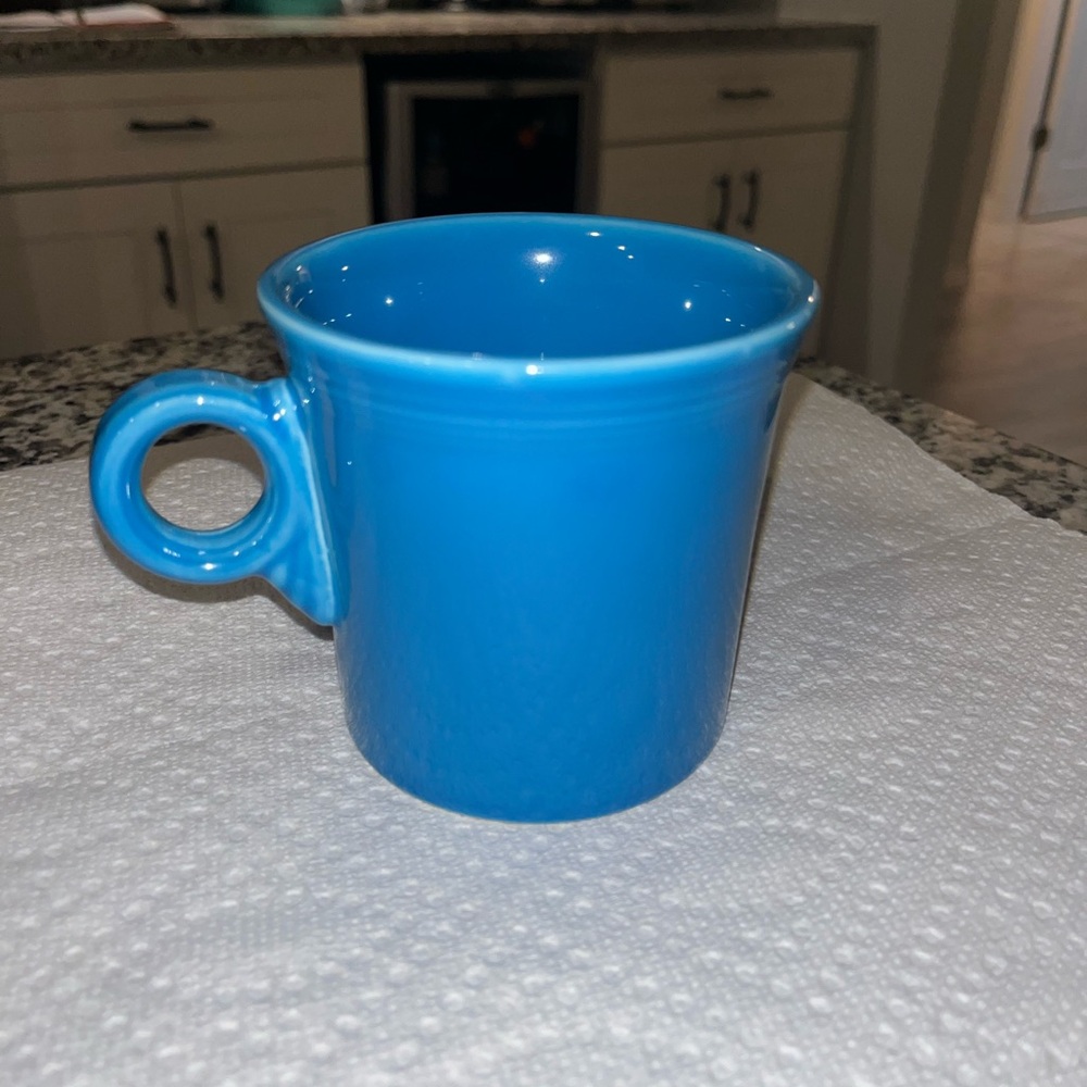 Fiesta Vibrant Blue Ceramic Mug